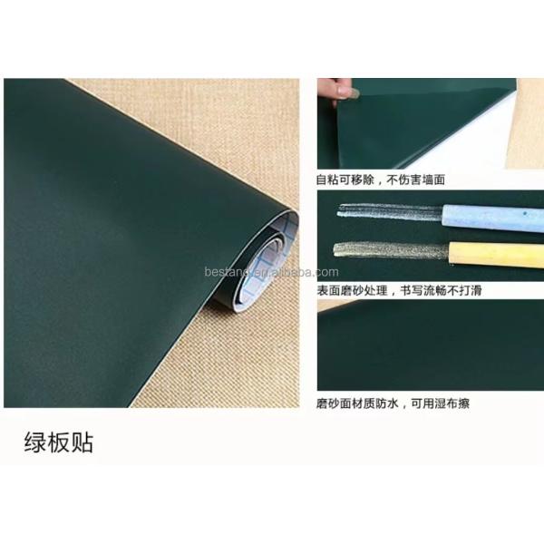 60cm*1.2m Removable Chalkboard Wall Sticker Green Blackboard Vinyl Sticker