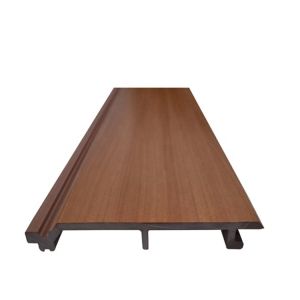 Modern Design Co-extrusion ASA Surface Wpc Panel for Waterproof Fire Protection