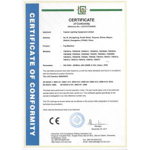 Guangzhou Fleon lighting Certifications