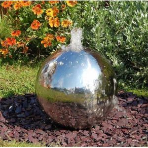China Modern Patio 60cm 75cm Stainless Steel Sphere on sale