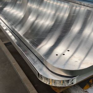 Al3003 Al5052 Aluminum Honeycomb Sheet , Aluminum Honeycomb Composite Panel