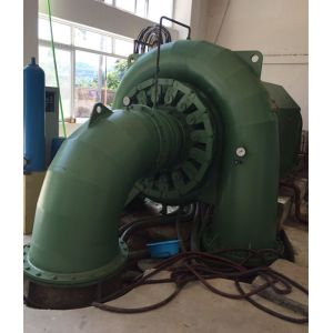 1450kw Francis Turbine Generator For Hydro Power 70m Station Water Head