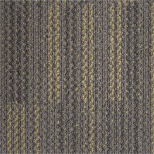 Shaggy machine woven PP carpet tiles for office