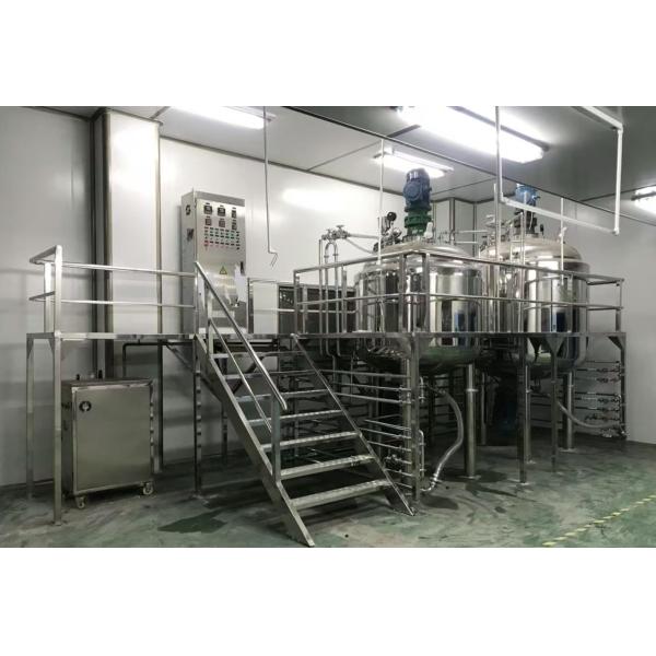 Buy Hydraulic Lifting Vacuum Emulsifier Mixer Combined For High Viscosity Products at wholesale prices