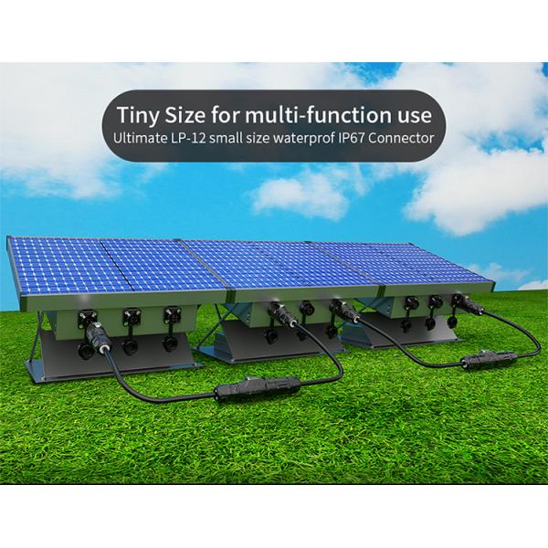 Cnlinko LP12 2 3 5 6 8 Pin Ip68 Waterproof Connector Male Female Plug Socket for Led Power Electric Connectors