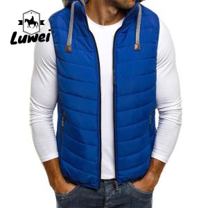 High Quality Custom Winter Windproof Sleeveless Utility Waistcoat Mens Fleece