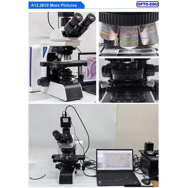 OPTO EDU A12.2610 Laboratory Biological Microscope