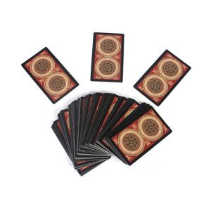 CMYK Printed 350gsm Coated Paper Tarot Cards 70x120mm Matt Finished