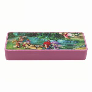 Custom Sublimation Pencil Holder Case School Supplies Plastic Blanks Sublimation