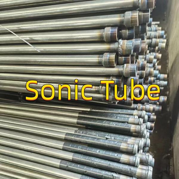 ERW Weld Steel Sonic Tube Test For Bridge Socked Welding Connect