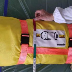 Fiberglass EV Battery Fire Blanket Reusable For Electric Car