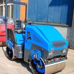 Road Machinery 1ton 2 Ton 3Ton Double Double Drum Vibrating Vibratory Asphalt