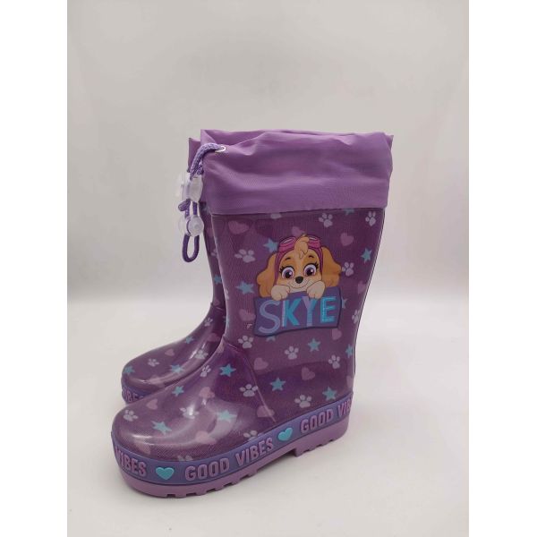 Multiple Color Childrens Wellington Boots With Anti Skid Sole and Removable Linings