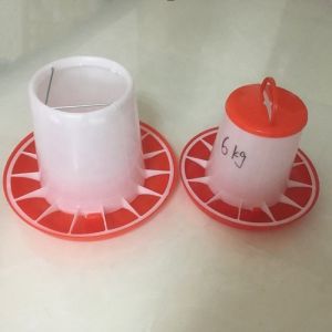 10KG 15KG Plastic Chicken Water Feeder Chicken Feeding Line Parts