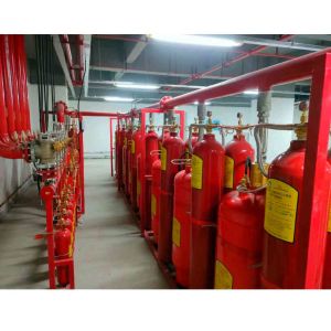Heptafluoropropane FM200 Computer Room Fire Suppression Piston Flow System