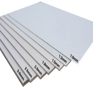 Wholesale supply 1200g paper duplex grey cardboard hard cardboard