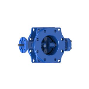 High Pressure Rating PN10 Double Eccentric Butterfly Valve With Stainless Steel