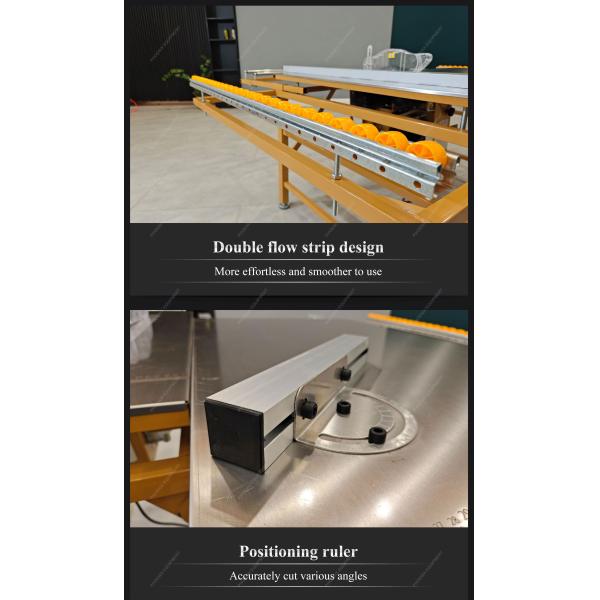80 KG PDMJ16 Sliding Table Panel Saw for Precision Wood Based Panels Plywood Cutting