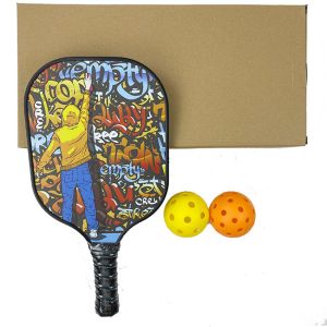 Graphite Pickleball Racquet Deluxe 3k Carbon Honeycomb Pickleball Paddles