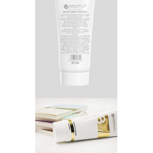 Nourishing Hair Bleaching Cream for Professional Stylists and Salons Fading and Long-Lasting Results