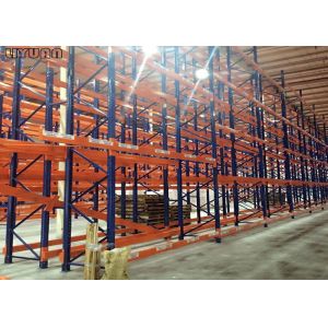 VNA Pallet Warehouse Racking System Racks Capacity 200-1000 Kgs High Efficiency