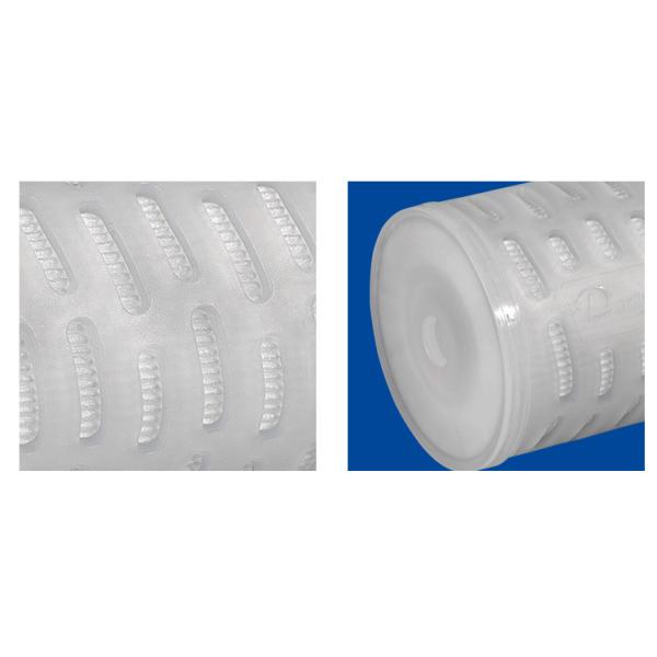 Pleated Media HVAC Filter Industrial Air Filter Cartridge 0.22 Micron