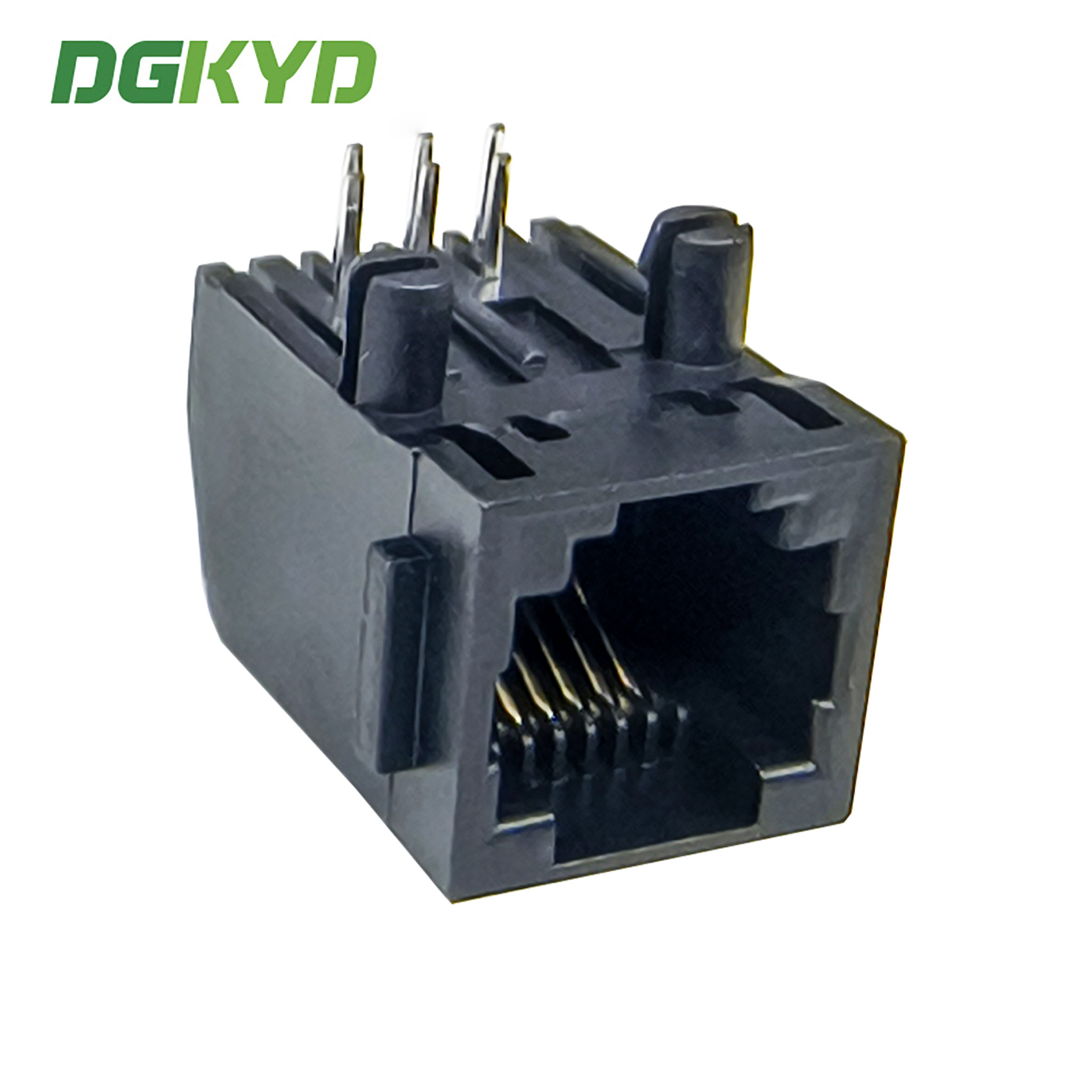 RJ11 Connector 6P6C Interface Full Plastic Ear Communication Interface