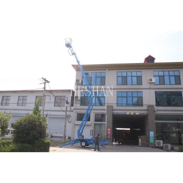 Aerial Construction Work Equipment Self-Propelled Towable Articulated Electric Boom Lift With CE