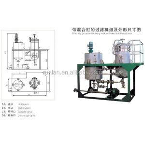 50kg Vertical Leaf Filter for Optimal Solid-Liquid Separation in Oil Processing