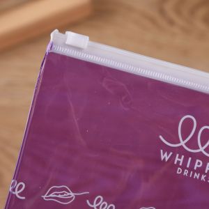 Biodegradable Plastic zipper Bags Slider Pvc zipper Pouch Custom Logo Printing