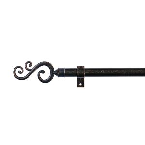 Modern Classic Iron Curtain Rod Finials 10mm 13mm 16mm