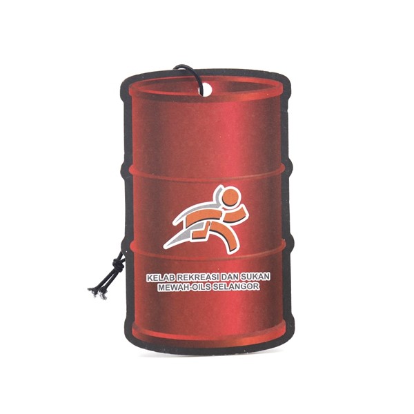Buy Customized Size CMYK Hanging Paper Air Freshener For Car at wholesale prices