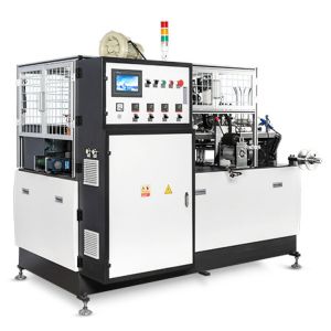 PE Coated Paper Cup Making Machine 60HZ Automatic Two Side For Coffee
