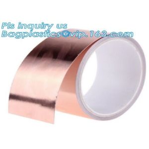 Conductive Label Tape Label , Conductive Copper Foil Tape EN13432