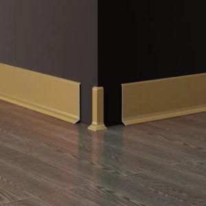 TUV Metal Aluminum Floor Skirting For Kitchen Wall