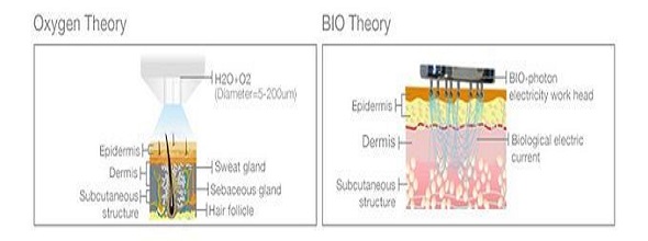 8 In 1 Bipolar RF Oxygen Facial Whitening Lifting Beauty Machine