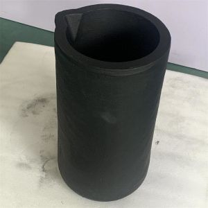 Heat Conductivity Round Melting Copper Crucible Bowl 150Kg Capacity