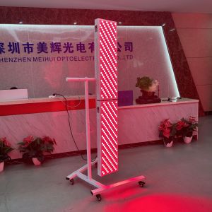 1500W Red Light Therapy Panel Pulse Timing Two Pieces With Stand