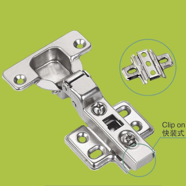Buy Guangzhou manufacturer cabinet hardware half overlay two way hinge at wholesale prices