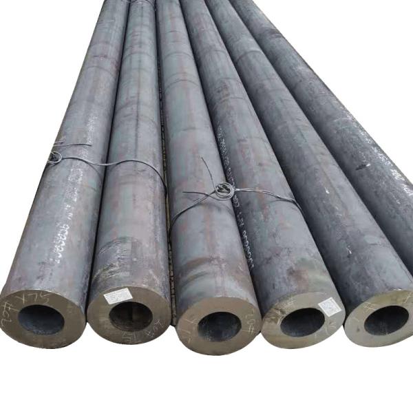 Buy 42crmo Galvanized Alloy Steel Welded Pipe Seamless Carbon Stock Material at wholesale prices