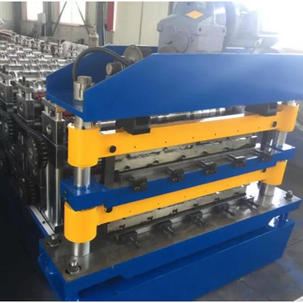 Colored Steel Wall Roof Roll Forming Machine Galvanized Aluminum Corrugated Steel Sheet Making Machine