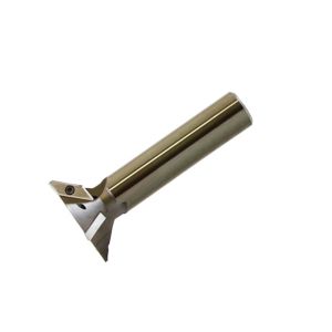 Dovetail Custom End Mills Straight Handle Head Type For High Harden Steel