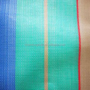 Woven PE Tarpaulin Stripes Waterproof Dust Proof Rainproof Sunlight Blocking