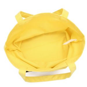 Geometric Yellow 8 OZ 40x11x34.5cm Cotton Recycle Bag