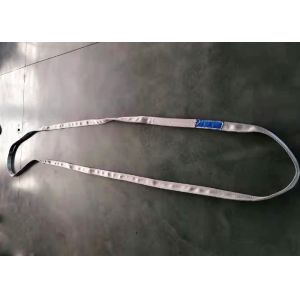 High Tenacity Endless Polyester Webbing Slings 3T 4.0T 7.62mtr For Port Hoisting