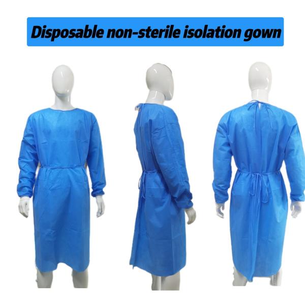 Buy Fluid Proof Antistatic Surgical Gown VASTPROTECT-501 GB 15979-2002 Hypo Allergenic Comfortable Ties Infection Prevention. at wholesale prices
