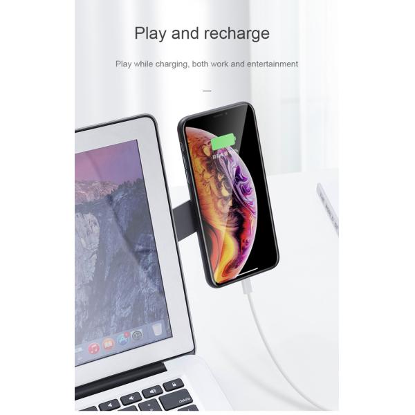 FCC Adjustable Cell Phone Stand , Aluminium Magnetic Suction Phone Holder