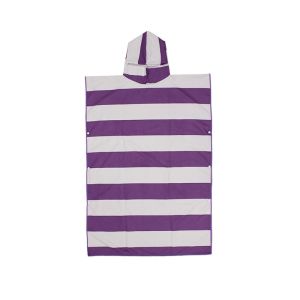 Microfiber Childrens Hooded Beach Towels Womens Beach Poncho