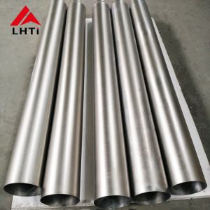 Pickling Surface Pure Titanium Pipe / Tube For Heat Exchanger