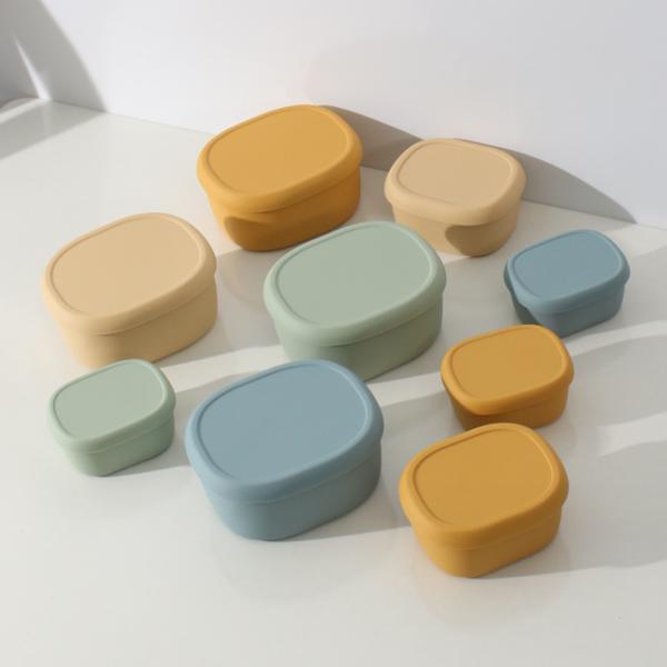 3pcs/set Custom Portable Bento Lunch Box Set with Microwavable Food Container Feature